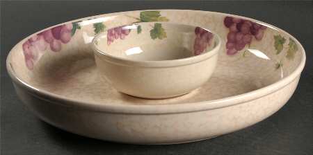 Grape Valley (2 Piece) Chip & Dip Set