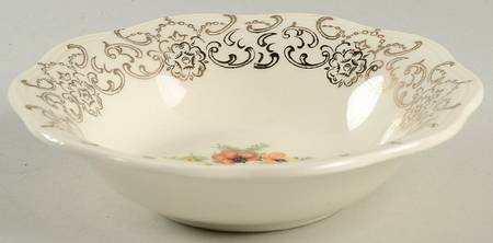 Golden Poppy Fruit/Dessert (Sauce) Bowl