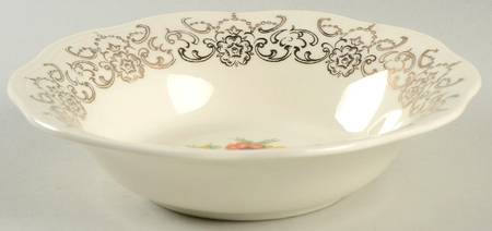 Golden Poppy Coupe Cereal Bowl