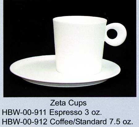 Purio Flat Demitasse Cup & Saucer Set