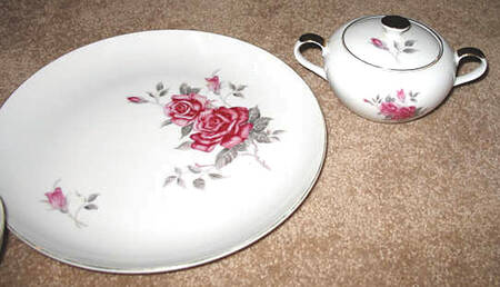 FST6 Sugar Bowl & Lid by First China (Japan)