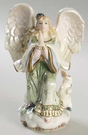 Peaceable Kingdom Kneeling Angel Figurine