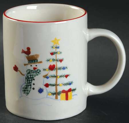 Holiday Snowman Mug