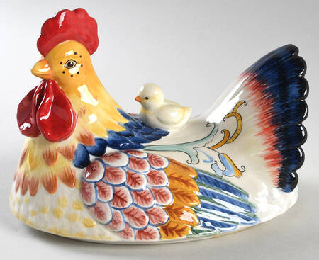 Ricamo Accessories Lid for Figural Round Vegetable