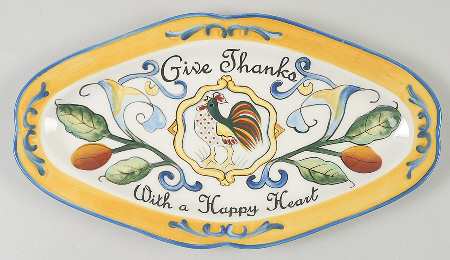 Ricamo Accessories Sentiment Tray by Fitz and Floyd