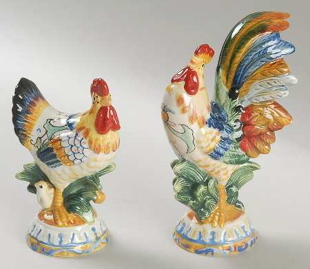 Ricamo Accessories Figural Salt & Pepper Set