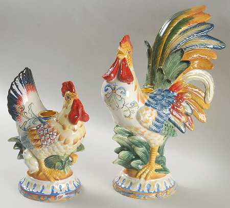 Ricamo Accessories Figural Candlestick - Set of 2 Motifs