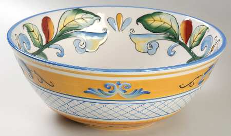 Ricamo Accessories 9" Salad Serving Bowl