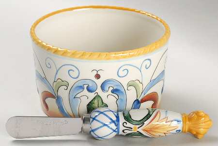 Ricamo Accessories Dip Bowl & Spreader Set