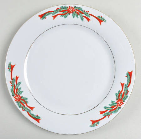 Poinsettia &amp; Ribbons by Fine China of China