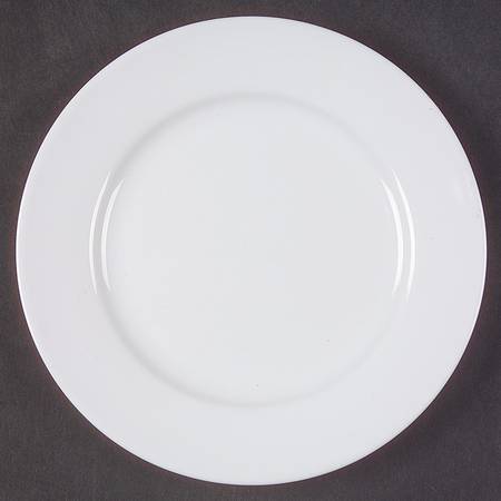 Gourmet White Bread & Butter Plate