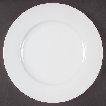 Gourmet White 12" Chop Plate (Round Platter)