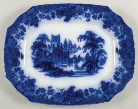 Gothic (Flow Blue) by Furnivals