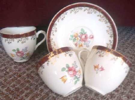 FRJ2 Flat Cup & Saucer Set