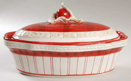 Town & Country Oval Covered Vegetable by Fitz and Floyd