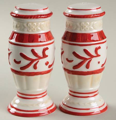Town & Country Salt & Pepper Set by Fitz and Floyd