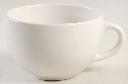 Concord White Flat Cup