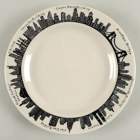 212 New York Skyline by Fishs Eddy