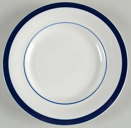 Trattoria Blue Luncheon Plate