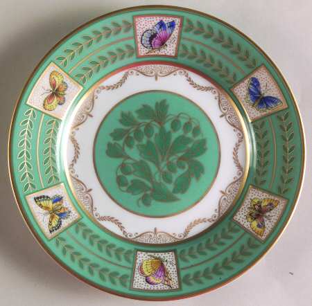 Papillons Russes (Smooth) Bread & Butter Plate