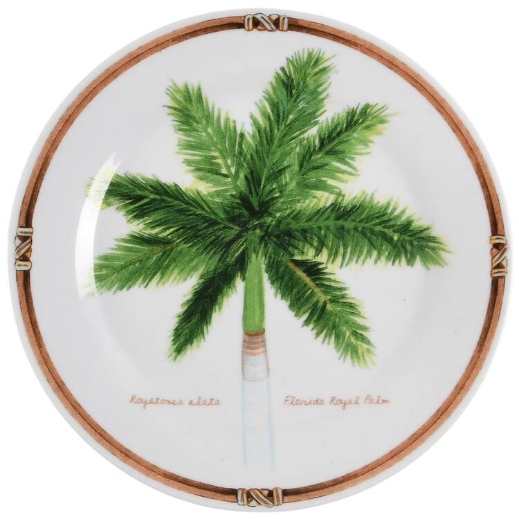 Palm Island Salad Plate