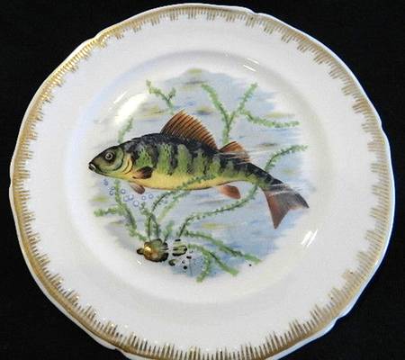 ULE1 Salad Plate by Couleuvre Limoges