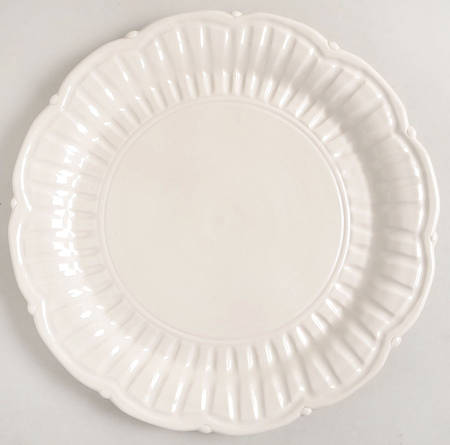 Pearl White Dinner Plate