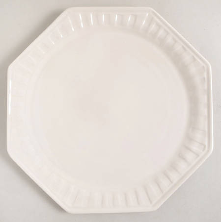 Pearl White Dinner Plate
