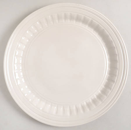Pearl White Dinner Plate