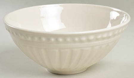 Pearl White Coupe Cereal Bowl