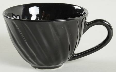 Pearl Black Flat Cup