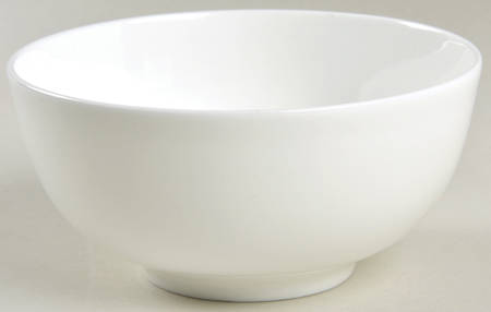 Nevaeh White (Bone) Rice Bowl
