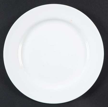Nevaeh White (Bone) Salad Plate