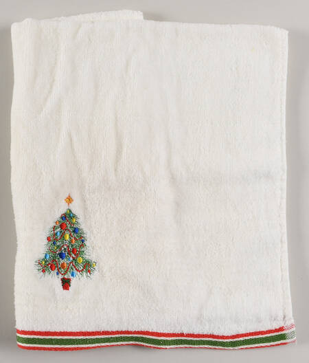 Fiesta Christmas Tree Cloth Kitchen Towel