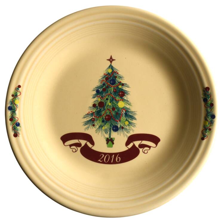 Fiesta Christmas Tree 2016 Collector Plate