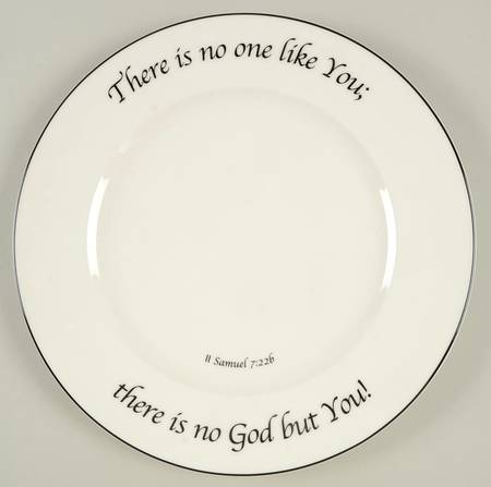 Praise Collection Dinner Plate