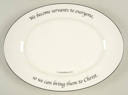 Serveware 14" Oval Serving Platter