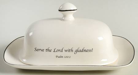 Serveware 1/4 Lb Covered Butter