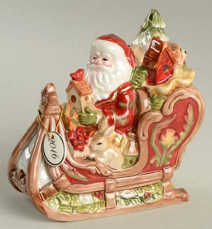 Damask Holiday 2016 Bell Ornament