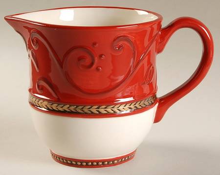 Damask Holiday Gravy Boat