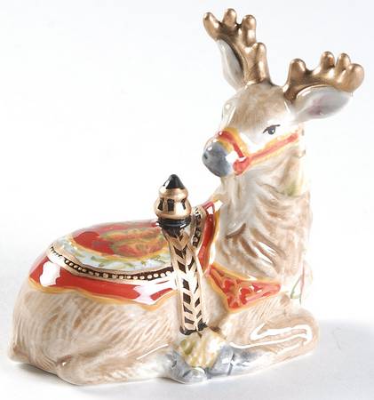 Damask Holiday Figural Salt Shaker