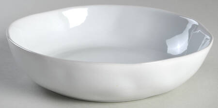 Everyday White (Porcelian) 8" Shell Shaped Bowl