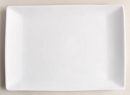 Everyday White (Porcelian) Rectangular Dinner Plate