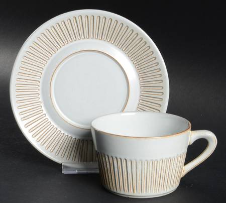 Cleopatra Flat Cup & Saucer Set