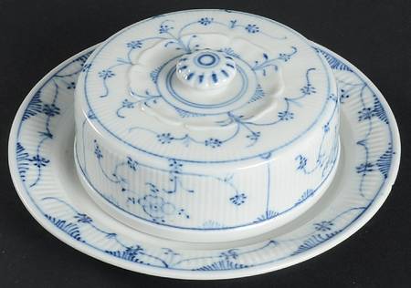 FG1fg11 Round Covered Butter by F C Greiner & Sons