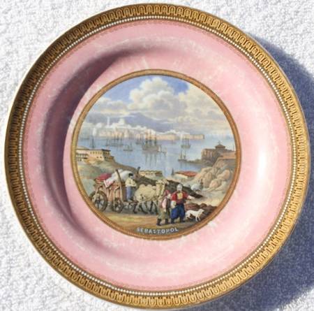 123 Pink Salad Plate by F & R Pratt