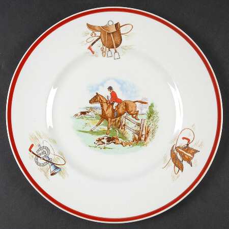 English Hunting Scenes (Red Edge) by Fondeville