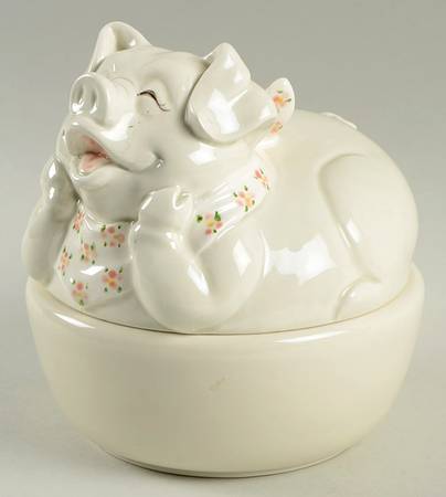 Pigs Candy Box & Lid