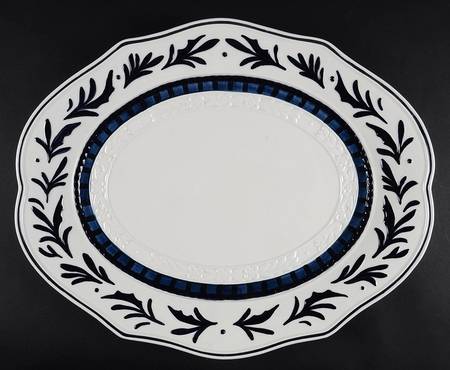 Bristol 17" Oval Serving Platter by Fitz and Floyd