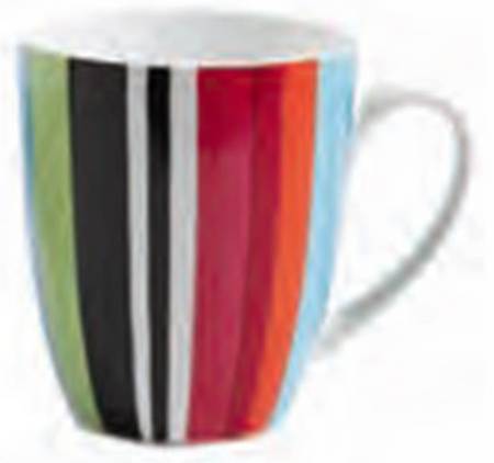 Sunshine Stripes Mosaic Mug